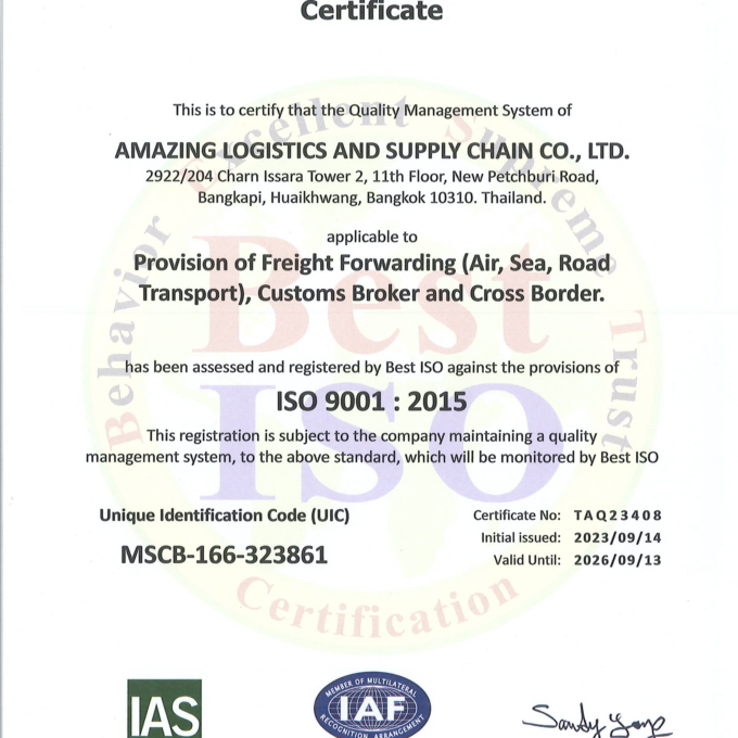 Best ISO 9001(2015)